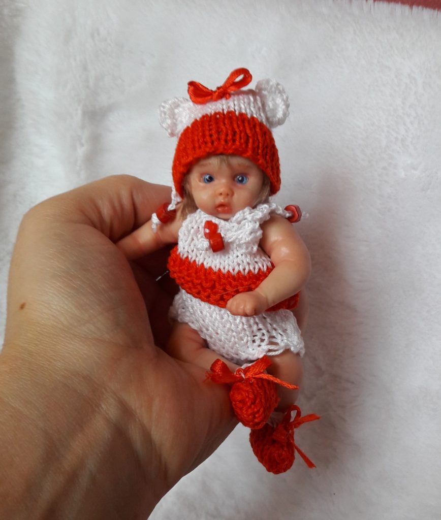 polymer clay doll