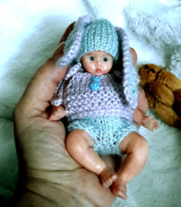 mini silicone doll full body