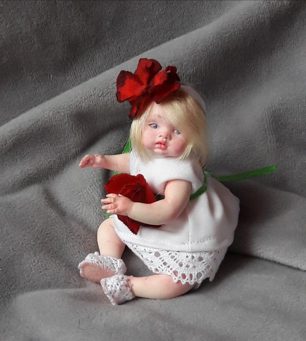 mini ooak baby dolls
