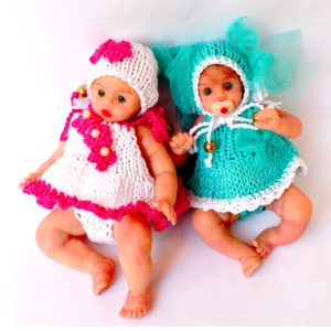 mini silicone dolls by Kovaleva