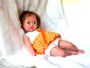 mini silicone baby doll