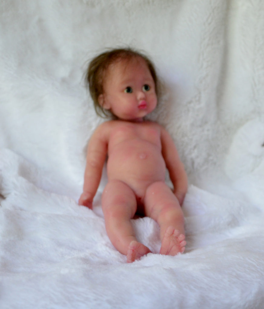 mini silicone baby doll