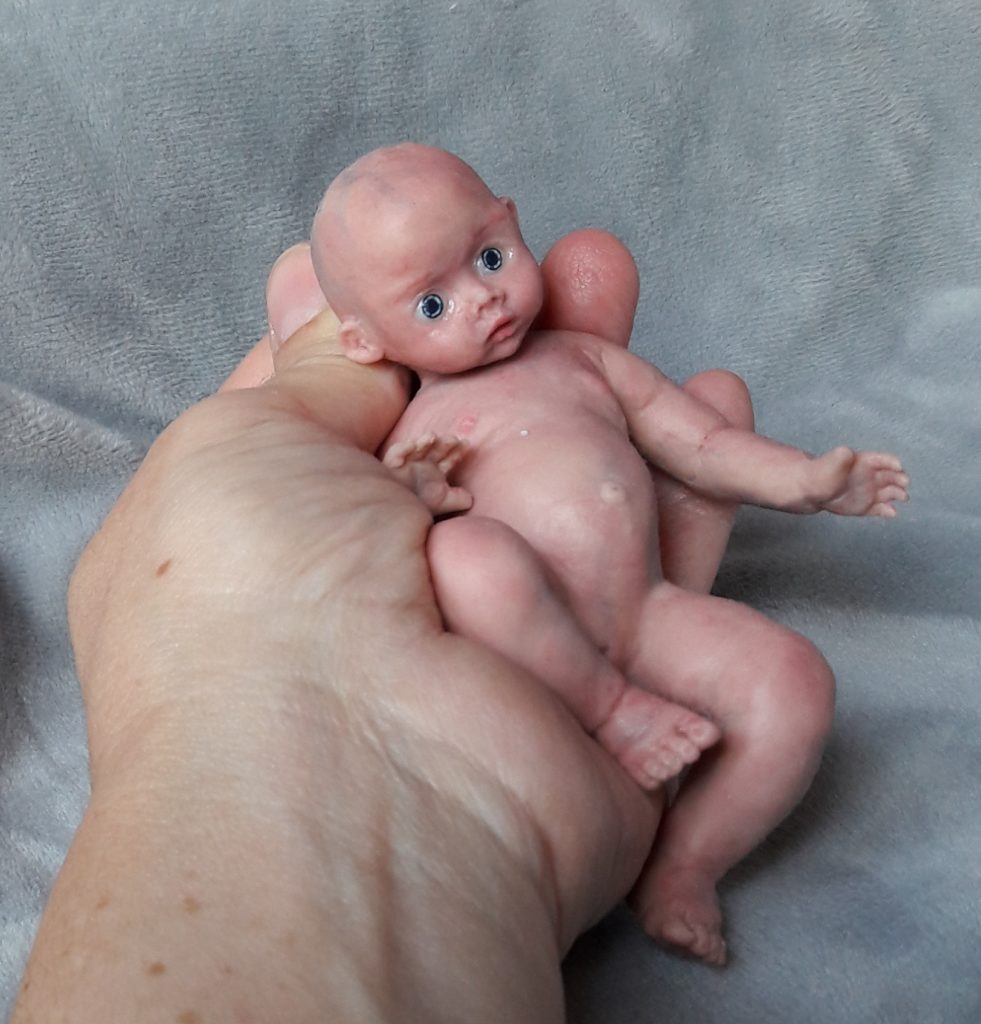 full silicone baby 5 inch kovalevadoll reborn babies