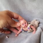 Mini silicone babies full body