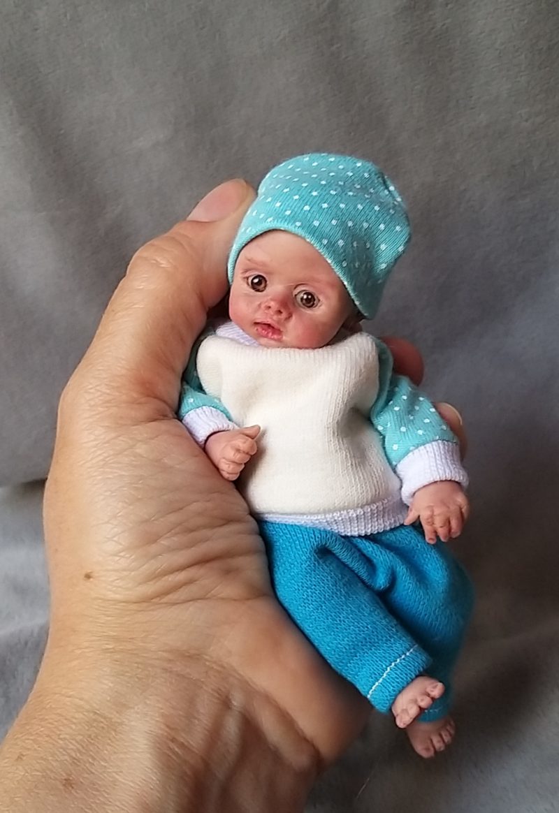 mini silicone baby doll kovalevadoll