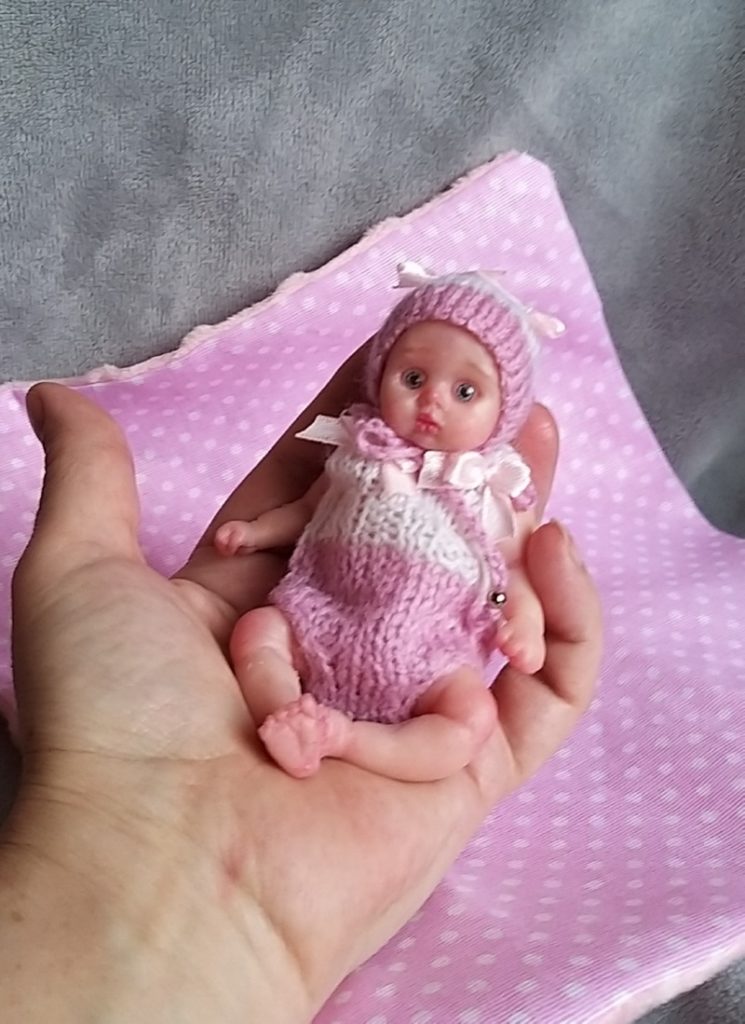 mini silicone baby doll 26