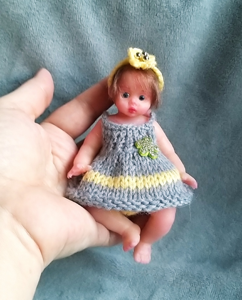 mini silicone girl doll 16