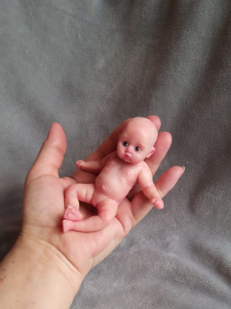 mini silicone reborn doll full body for sale by kovalevadoll 00