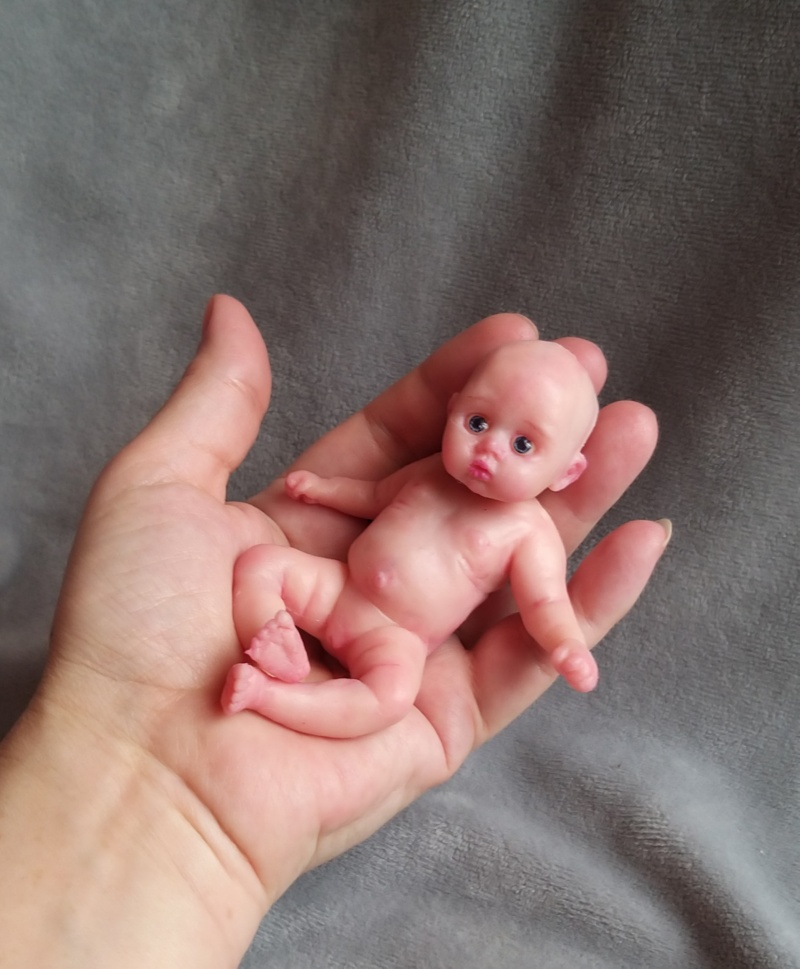 mini silicone reborn doll full body for sale by kovalevadoll 01