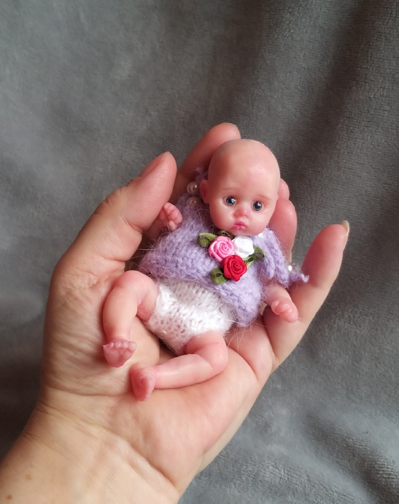 sold! mini full body silicone baby doll for sale ! kovalevadoll 