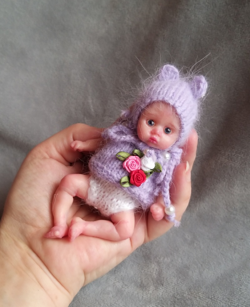 sold! mini full body silicone baby doll for sale ! kovalevadoll 