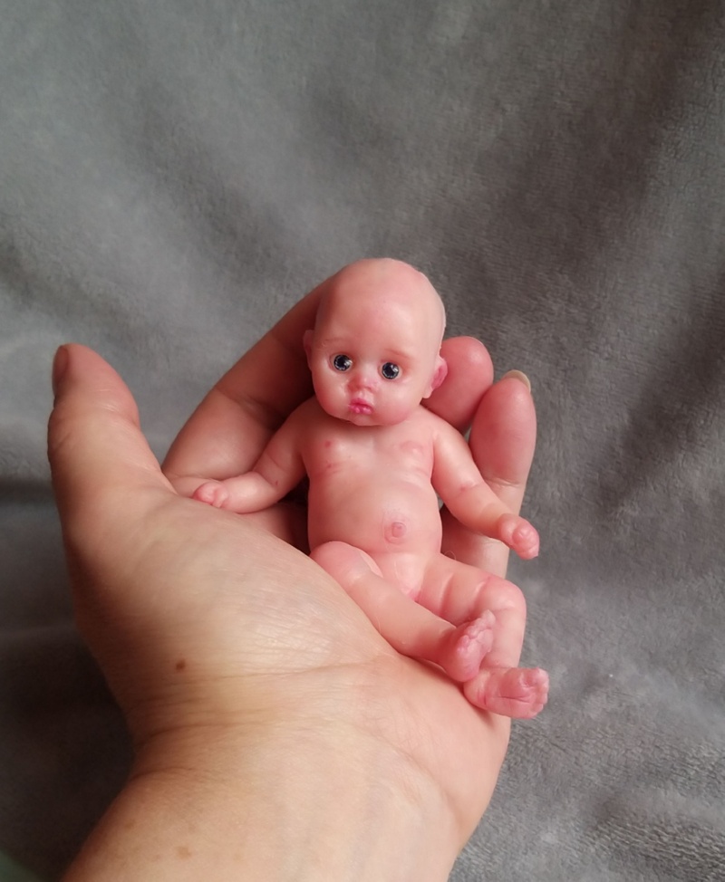 sold! mini full body silicone baby doll for sale ! kovalevadoll 