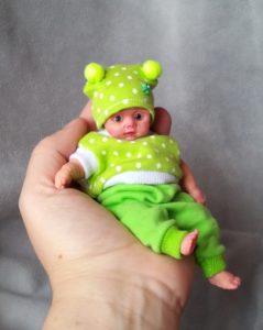 Mini silicone baby dolls 5 inch | Kovalevadoll -tiny silicone baby dolls