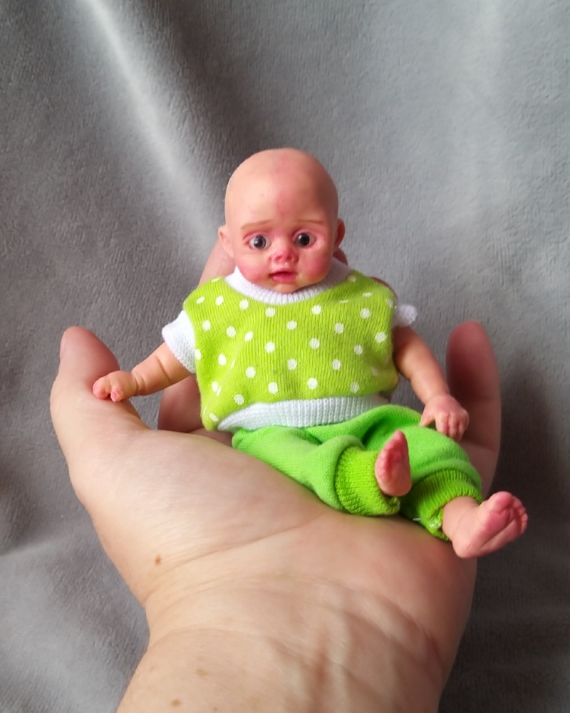 Mini silicone baby dolls 5 inch14