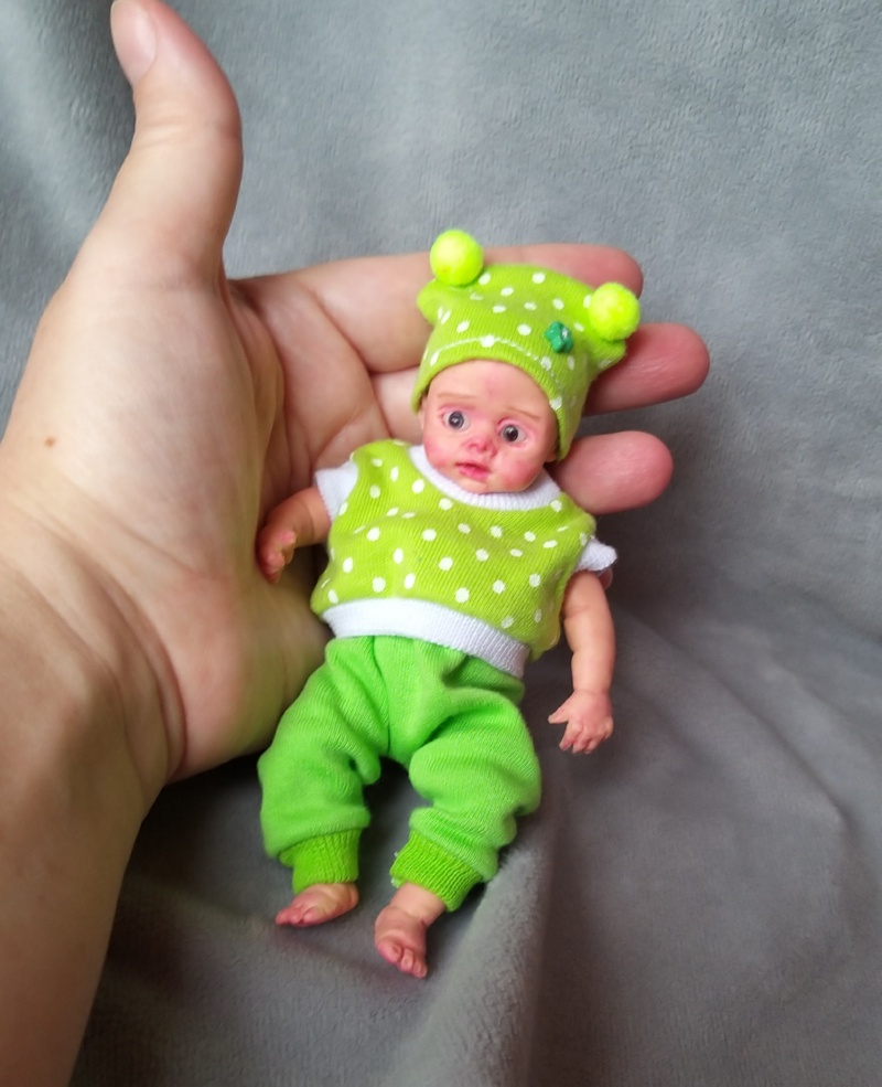 Mini silicone baby dolls 5 inch16