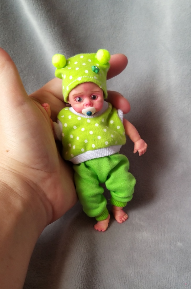 Mini silicone baby dolls 5 inch | Kovalevadoll -tiny silicone baby dolls