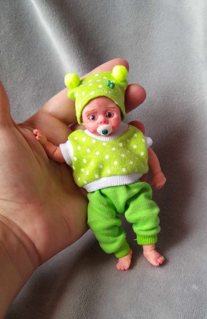 Mini silicone baby dolls 5 inch | Kovalevadoll -tiny silicone baby dolls