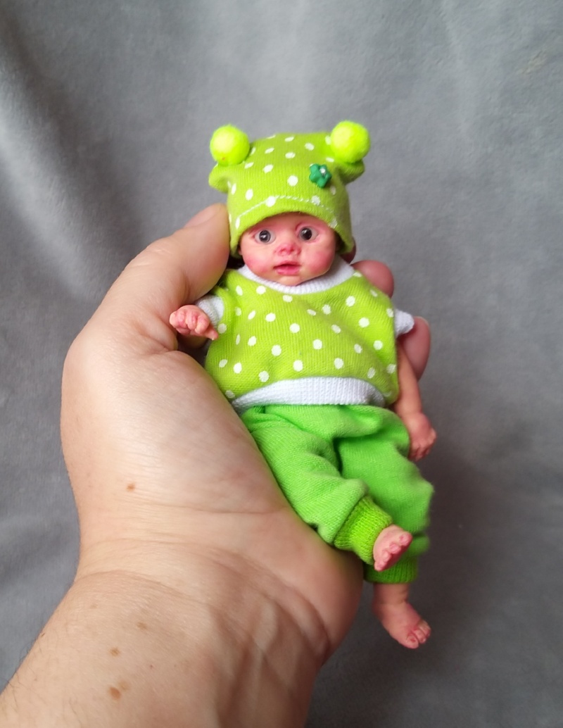 Mini silicone baby dolls 5 inch | Kovalevadoll -tiny silicone baby dolls