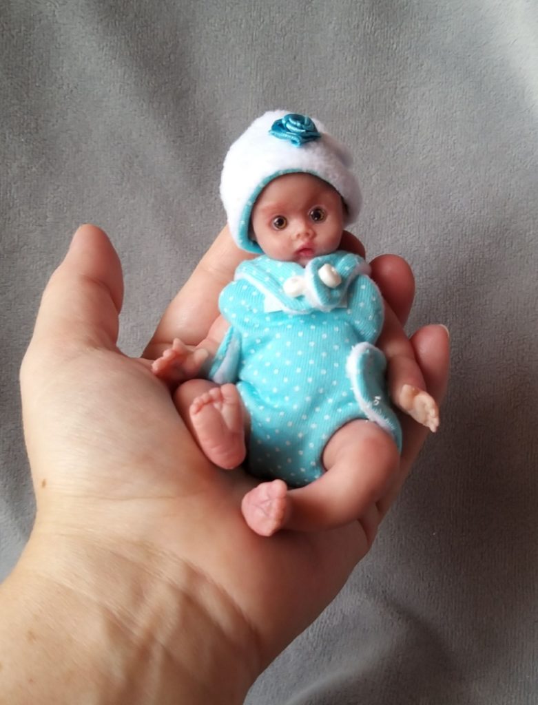 5 inch Miniature silicone baby dolls for sale