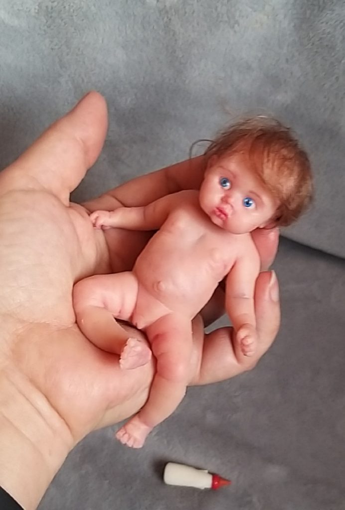 Exclusive miniature silicone reborn