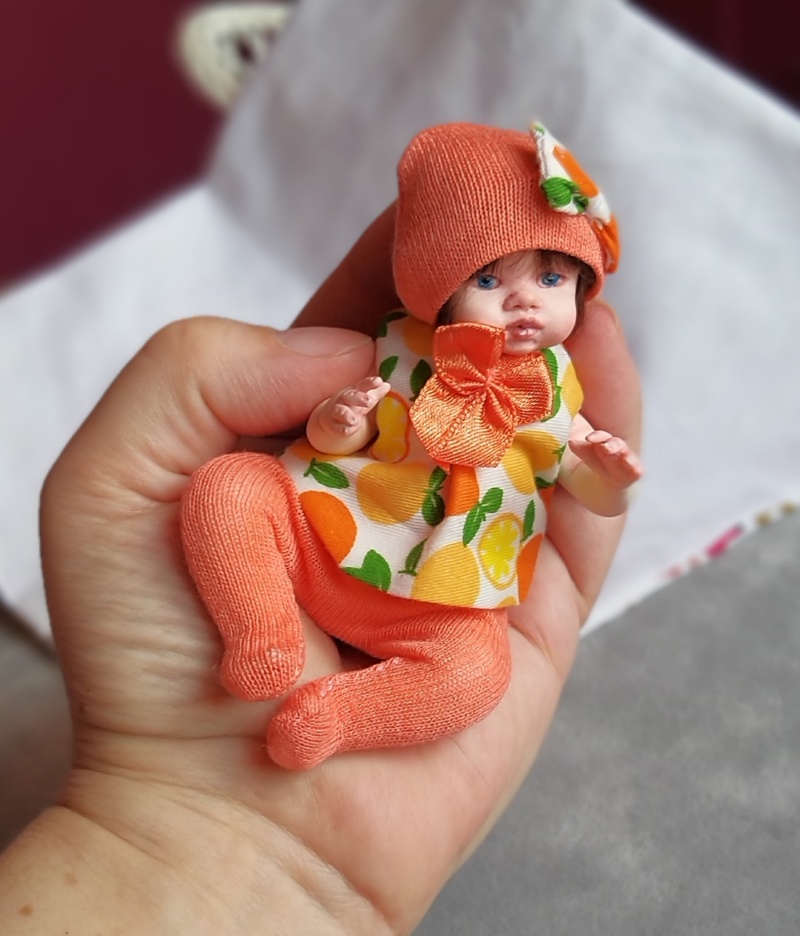 Polymer clay dolls miniature by Kovalevadoll 18