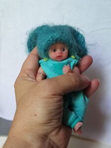 mini silicone reborn baby