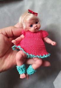 silicone tiny baby 6 inch