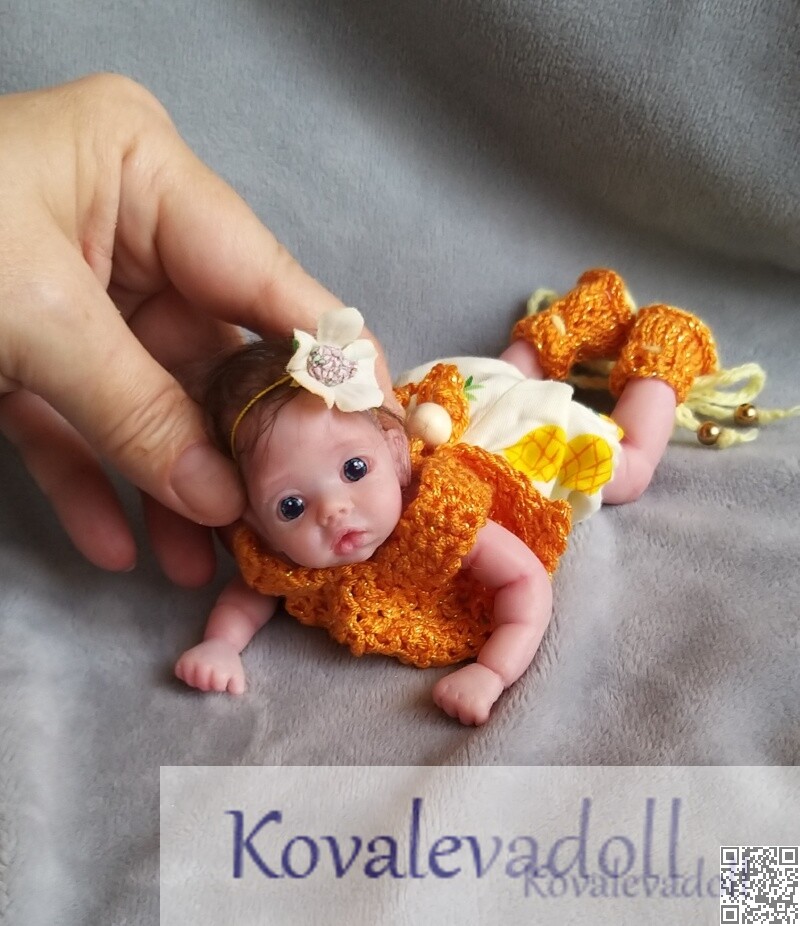 mini Kovalevadoll silicone baby dolls