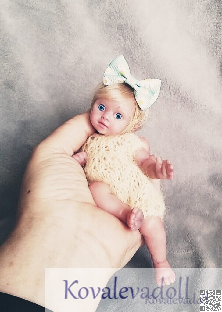 Reborn babies mini silicone full body by Kovalevadoll Kovaleva Natalya02