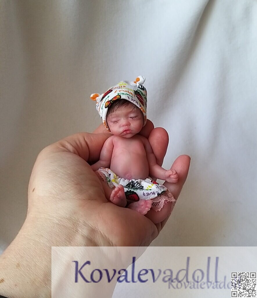 Wow only 5 inch real silicone baby Sophie by Kovalevadoll
